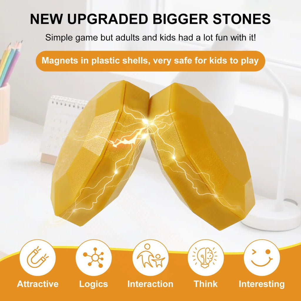 New Magnetic Chess Game Interactive Magnet Board Tabletop Strategy Game Stone Set Family Kids Adults Portable Fun Educational