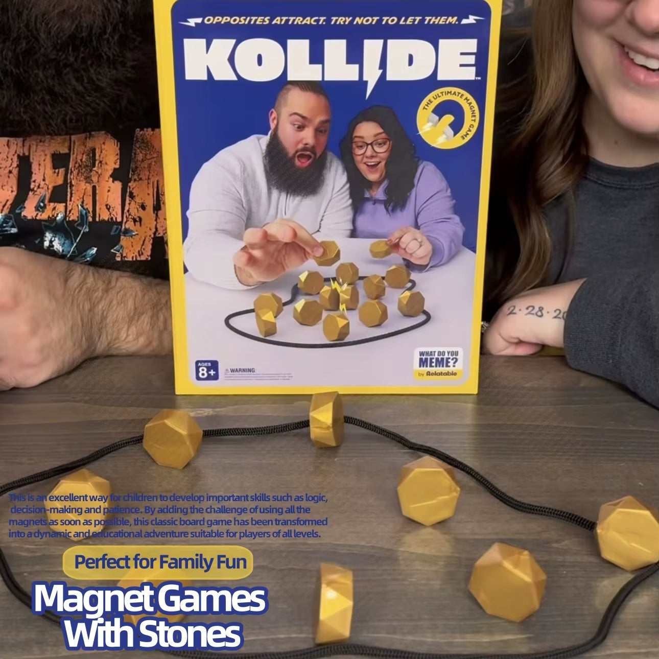 New Magnetic Chess Game Interactive Magnet Board Tabletop Strategy Game Stone Set Family Kids Adults Portable Fun Educational